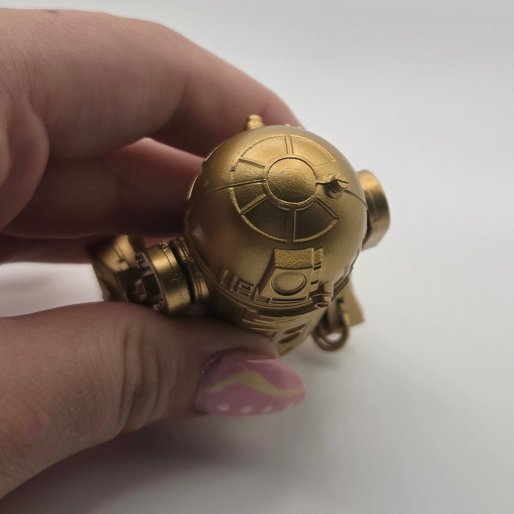 Hasbro Star Wars R2-D2 Action Figure Small Gold Good Skywalker Saga - Picture 7 of 9